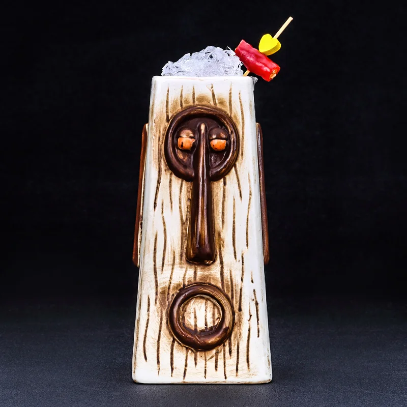 Керамическая чашка Bar Spirit Gorilla Face индивидуальная винная гавайская Коктейльная TIKI