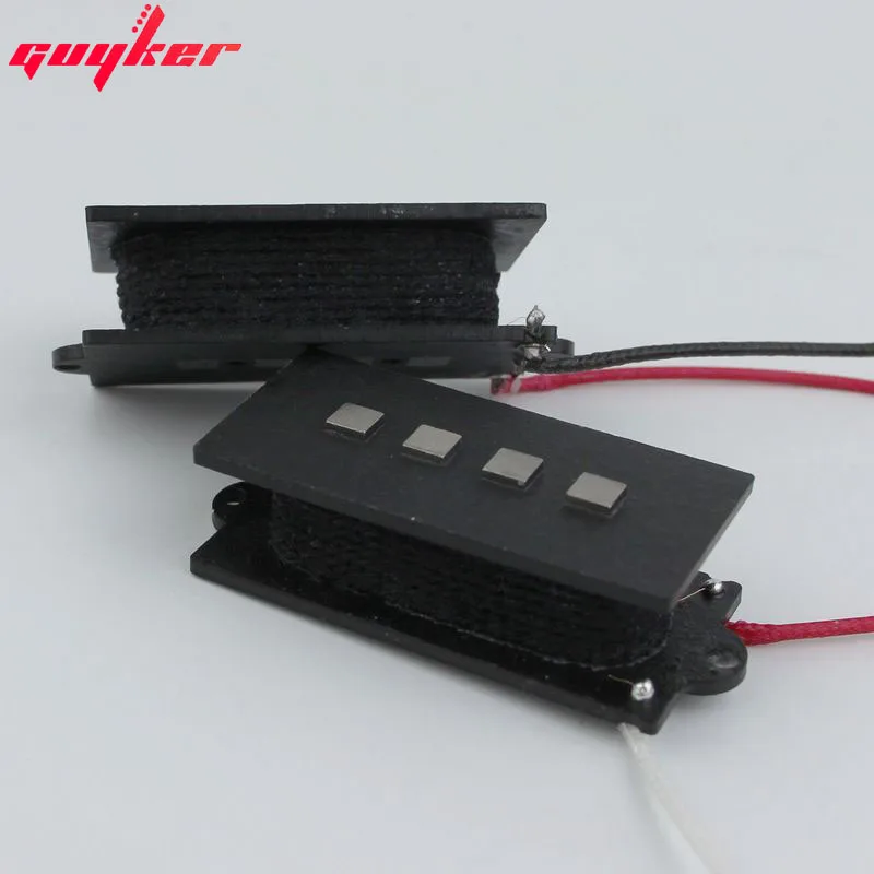 GUYKER все AlNiCo квадратный полюс магнит электрогитара пикапы 1 комплект PB Humbuker
