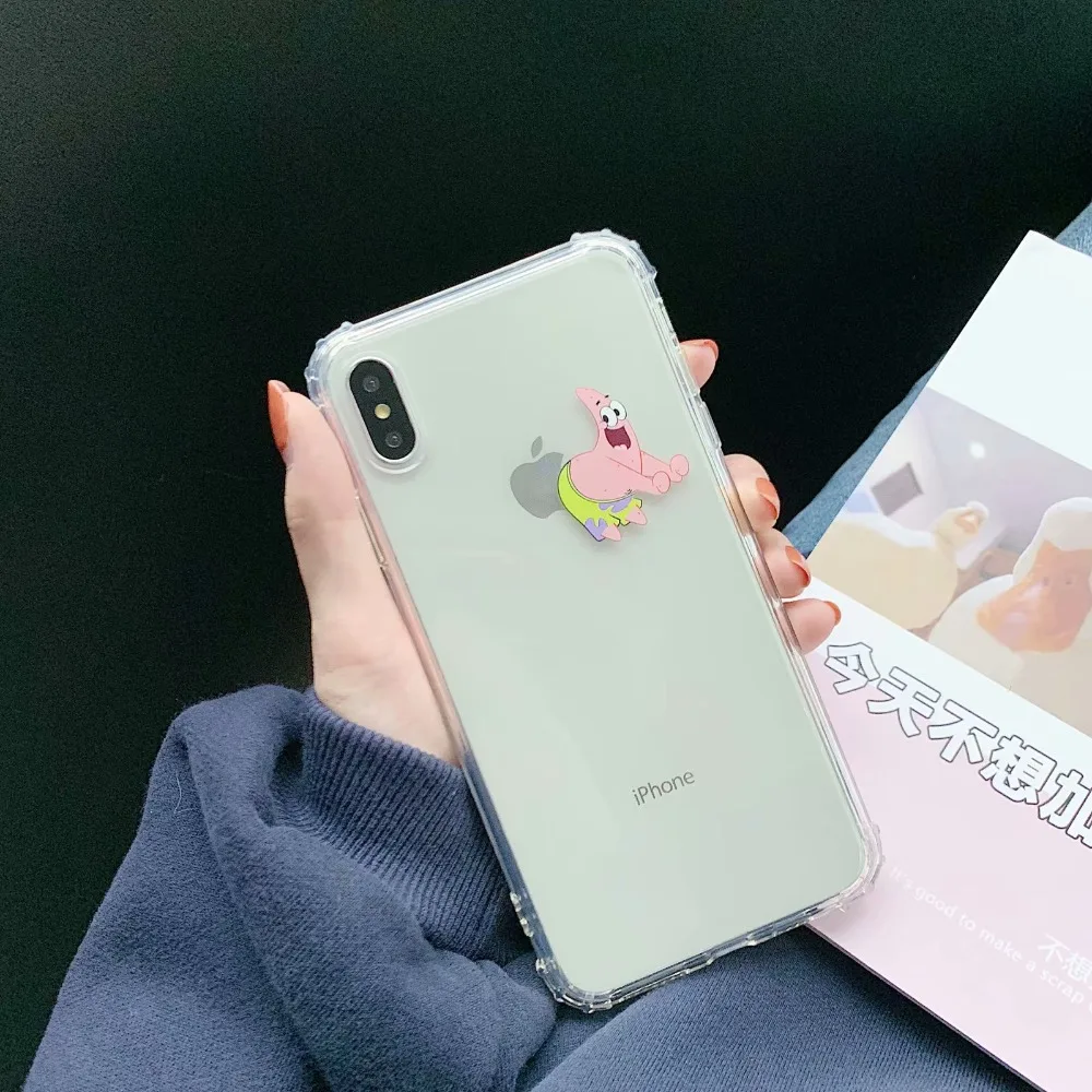 Cute Cartoon Pattern Phone Case For iphone XS Max XR X 6S 6 7 8 Plus Ultra Slim Soft TPU Cases Art Painted Cover |