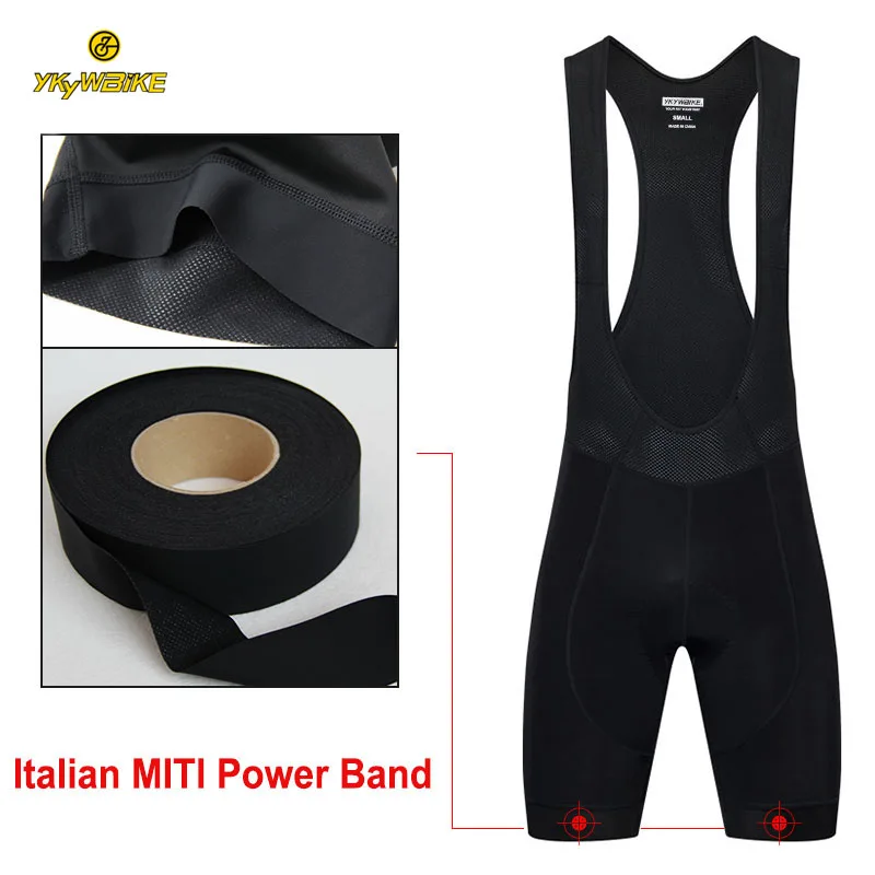 Велосипедные шорты мужские ударопрочные велосипедные с 3d подушкой Pro Italian miti power