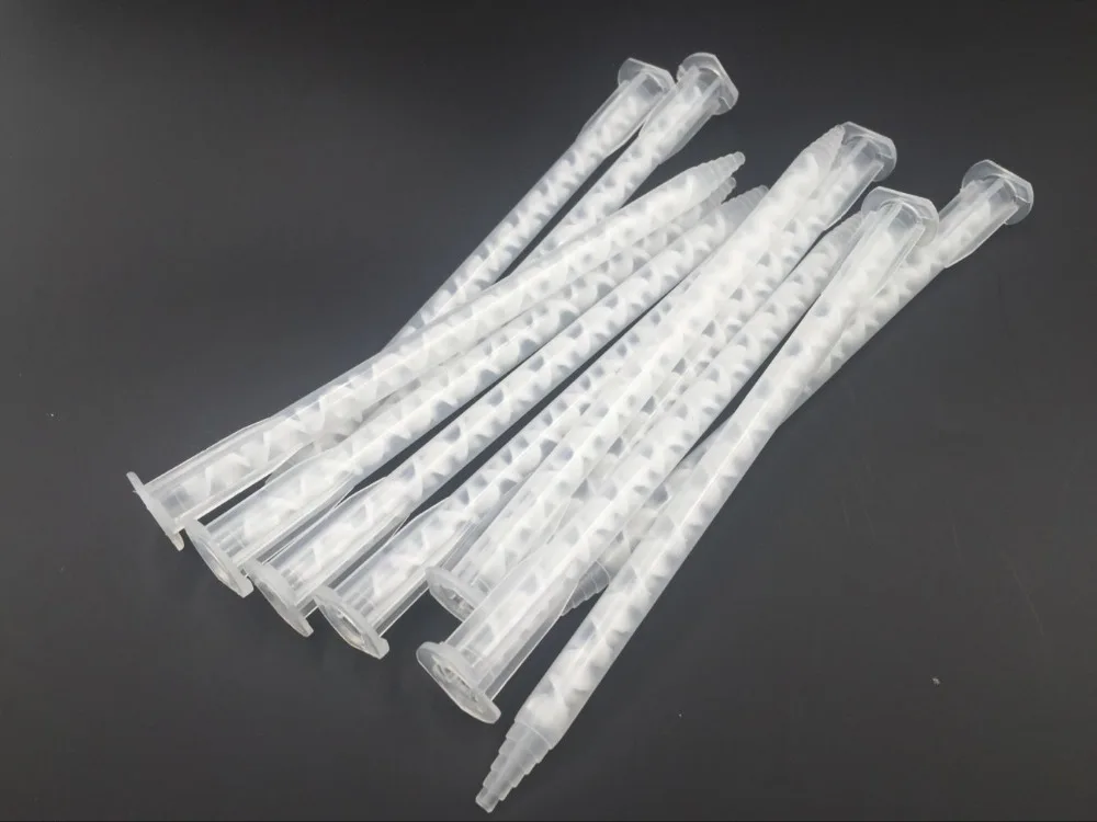 売る TZ-A621S MA6.3-21S 1:1 & 2:1 静的混合管エポキシ樹脂 AB 接着剤ノズル混合ヘッドスパイラルミキサー Dhensive 調剤ノズル