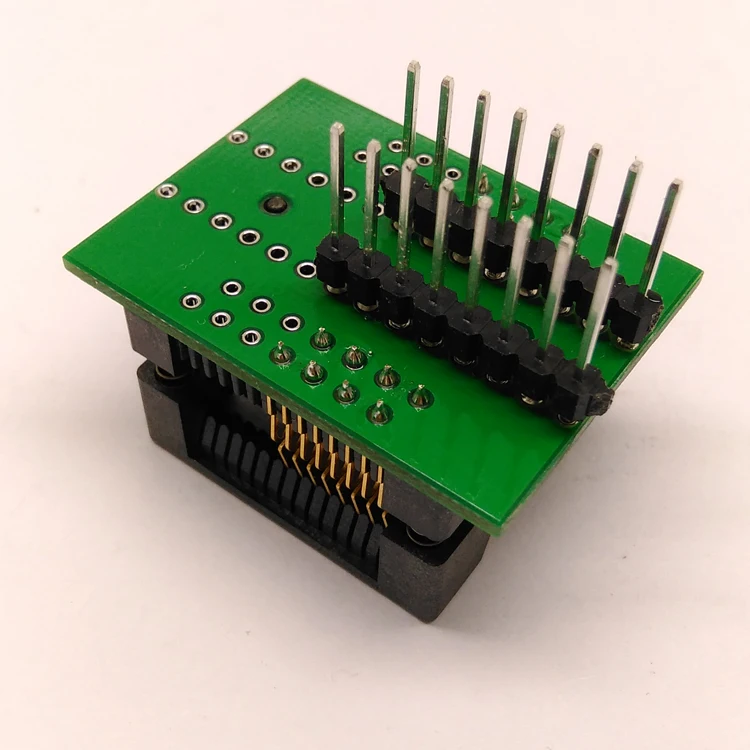 SOP16 SOIC16 SO16 для DIP16 программирующая розетка шаг 1 27 мм 300mil IC ширина корпуса 7 5