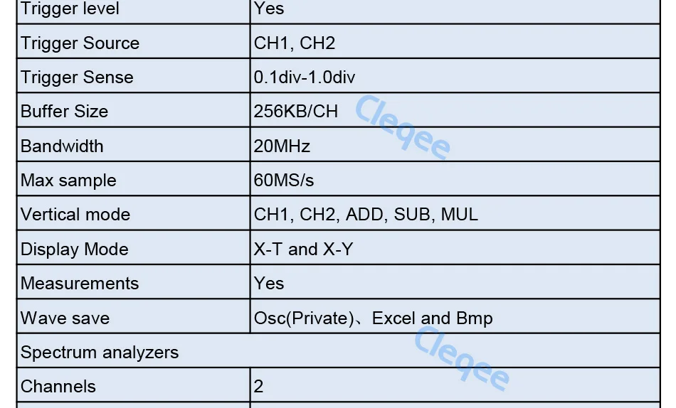 ISDS2062B виртуальный ПК USB осциллограф DDS сигнал 2CH 20 МГц полоса пропускания 60MSa/s 12bit АЦП анализатор БПФ