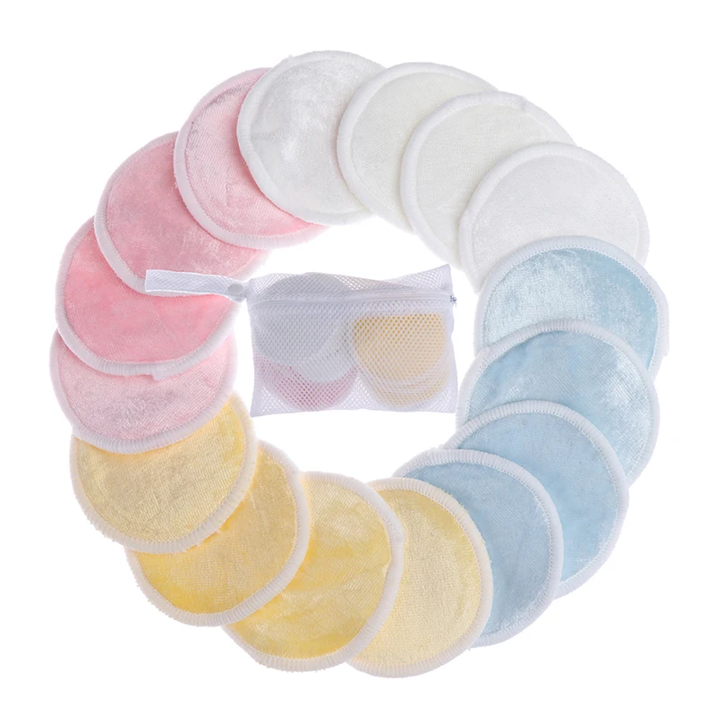 Многоразовые ватные прокладки 8/16/20 шт. средство для снятия макияжа лица