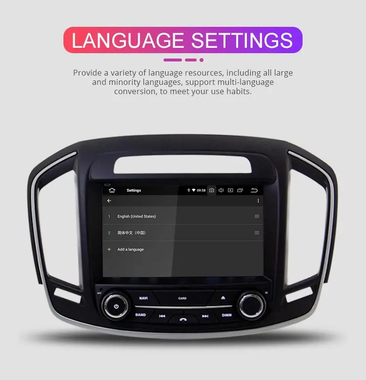 Besina Android 9,0 автомобильный dvd-плеер для Opel Vauxhall Holden Insignia- Мультимедиа gps стерео 2 Din автомагнитола стерео
