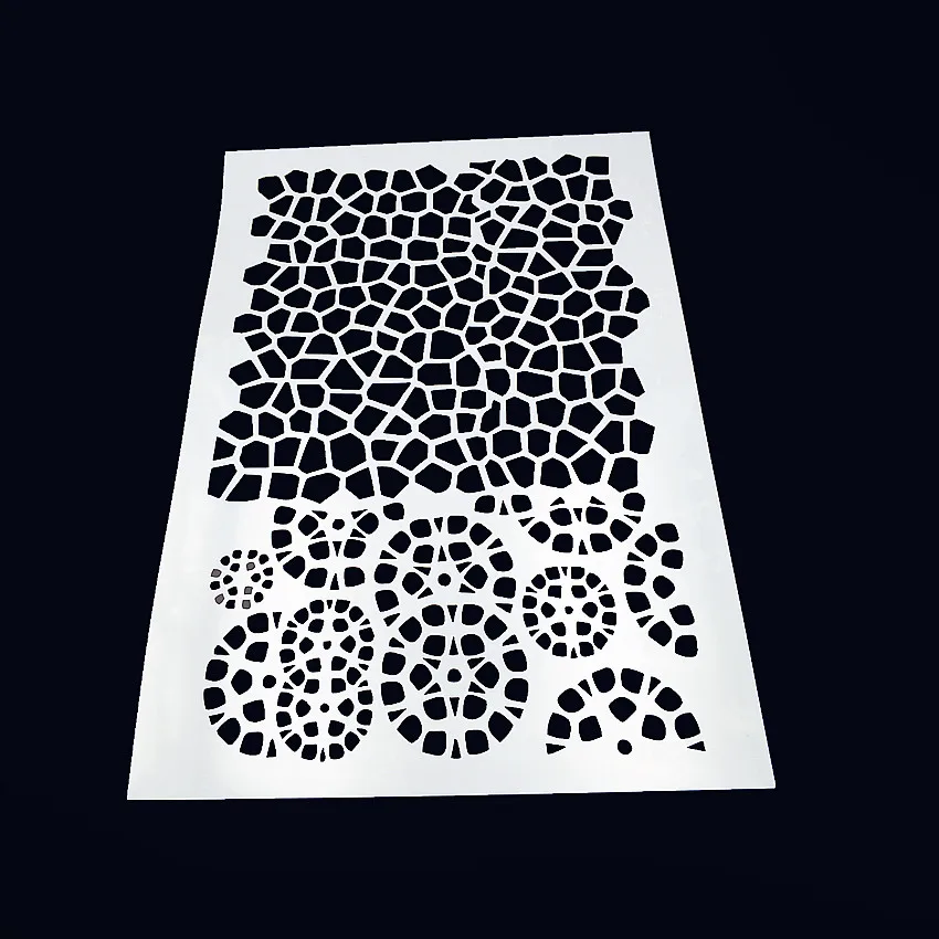 Круглая Пластиковая форма щит сделай сам трафареты для скрапбукинга тортов