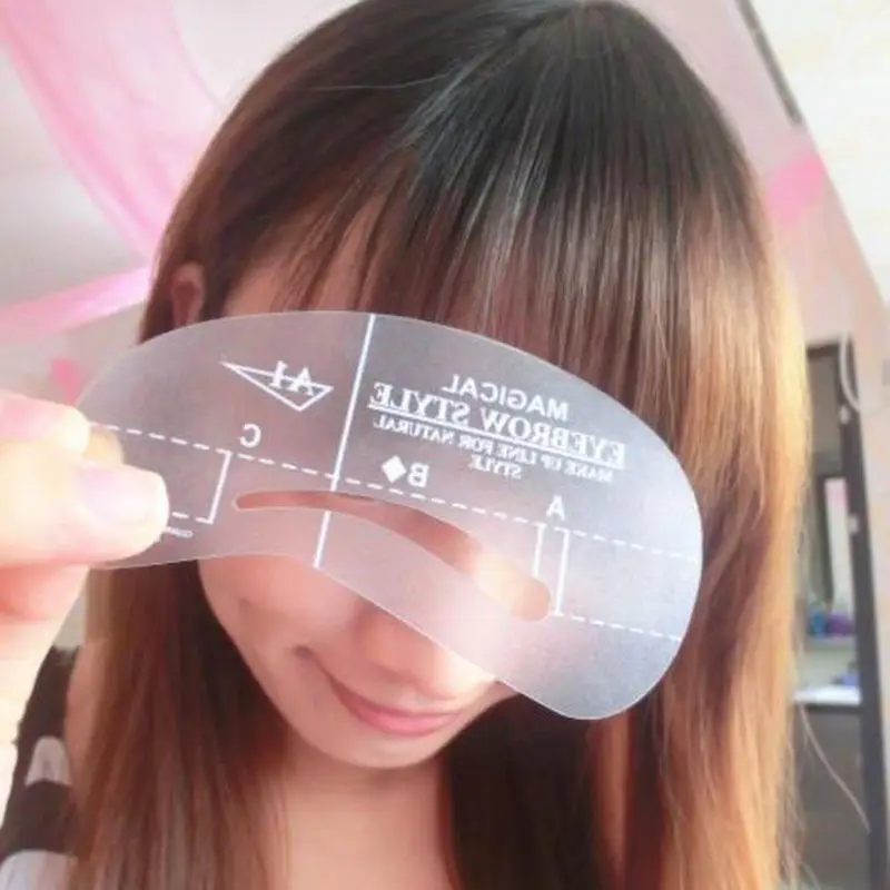 4 шт./компл. набор трафаретов для ухода за волосами макияж формирования макияжа