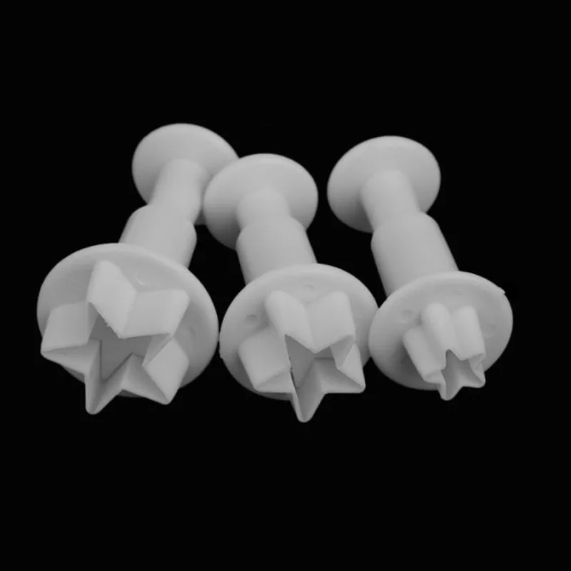 

46pcs/set Mijiang Plastic Cake Mould Fondant Cake Decorating Tools Sugarcraft Cookie Cutter Spring Press Mold Bakeware MX21