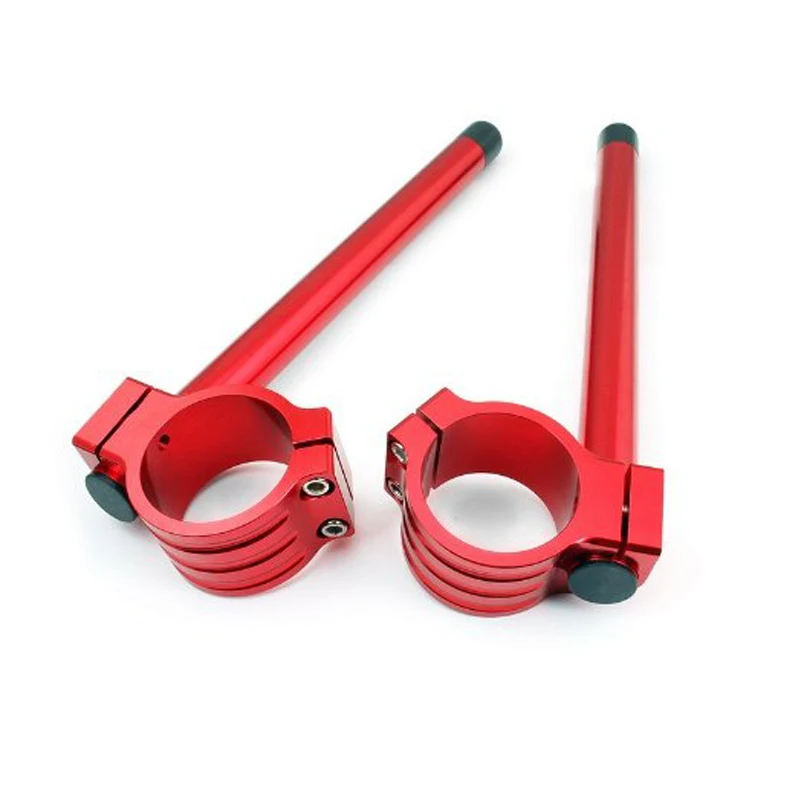 Гонки На Мотоциклах Clip ons Бары Ручки 50 мм Fit W GR7DB WVCV SUZUKI GSXR600 2008 GSXR750 1998 1999 WVBZ GSXR1000 2003