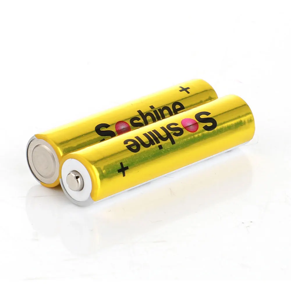 Soshine 4 шт. супер 1 5 в 1200 мАч AAA FR03 микро литиевые батареи с непрерывной