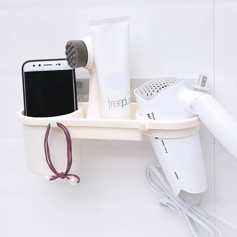 Держатель для ванной комнаты Настенные Полки присоска держатель фена полка