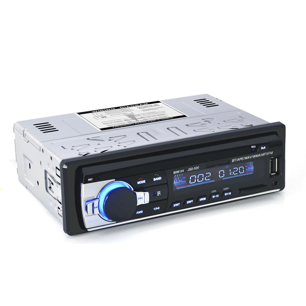 Автомагнитола JSD520 1 Din 12 В с экраном 2 5 дюйма mp3 FM USB | Автомобили и мотоциклы
