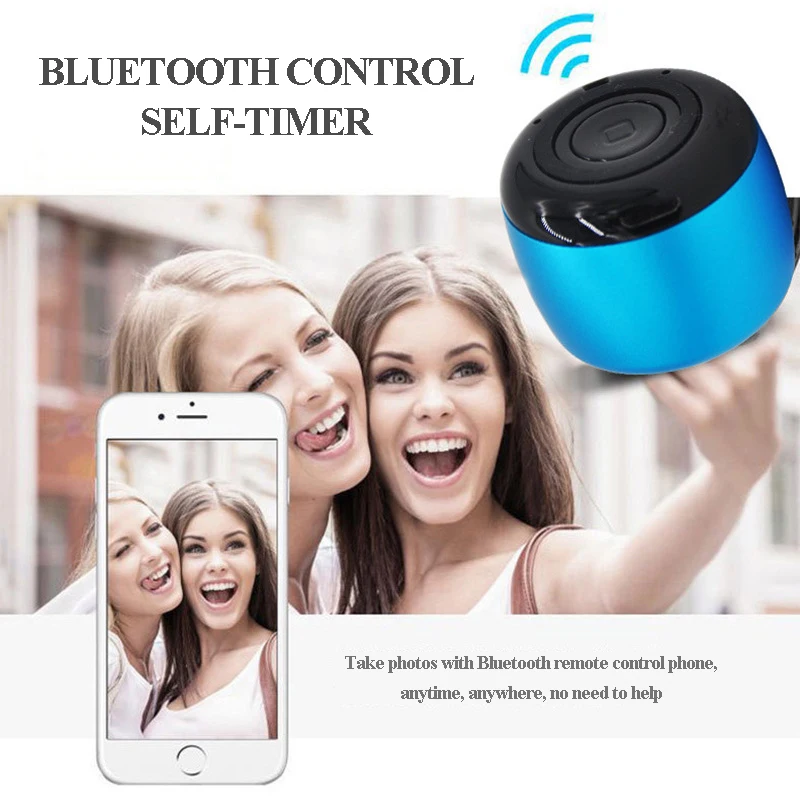 Портативный мини сабвуфер Bluetooth NO Border BM2 металлическая Беспроводная