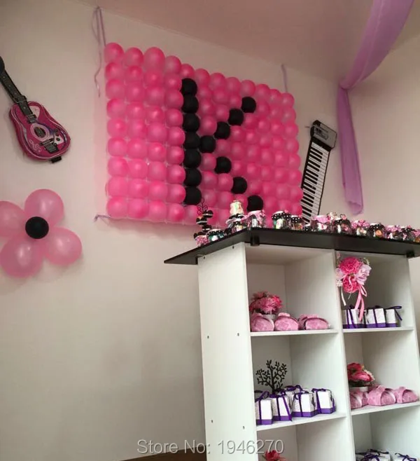 15 шт./лот 4 отверстия воздушные шары сетки Свадебные украшения латексные баллон