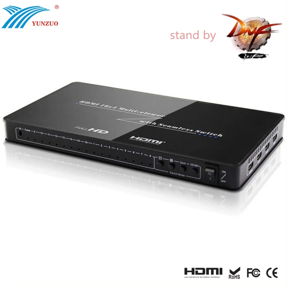 HDMI разветвитель изображения 16 в 1 выход 16X1 для DNF 32 открытый подземелье движущийся