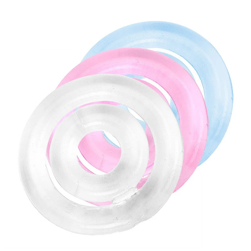 2019 Мужской силиконовый замок кольцо для задержки Двойная Цепочка продукт