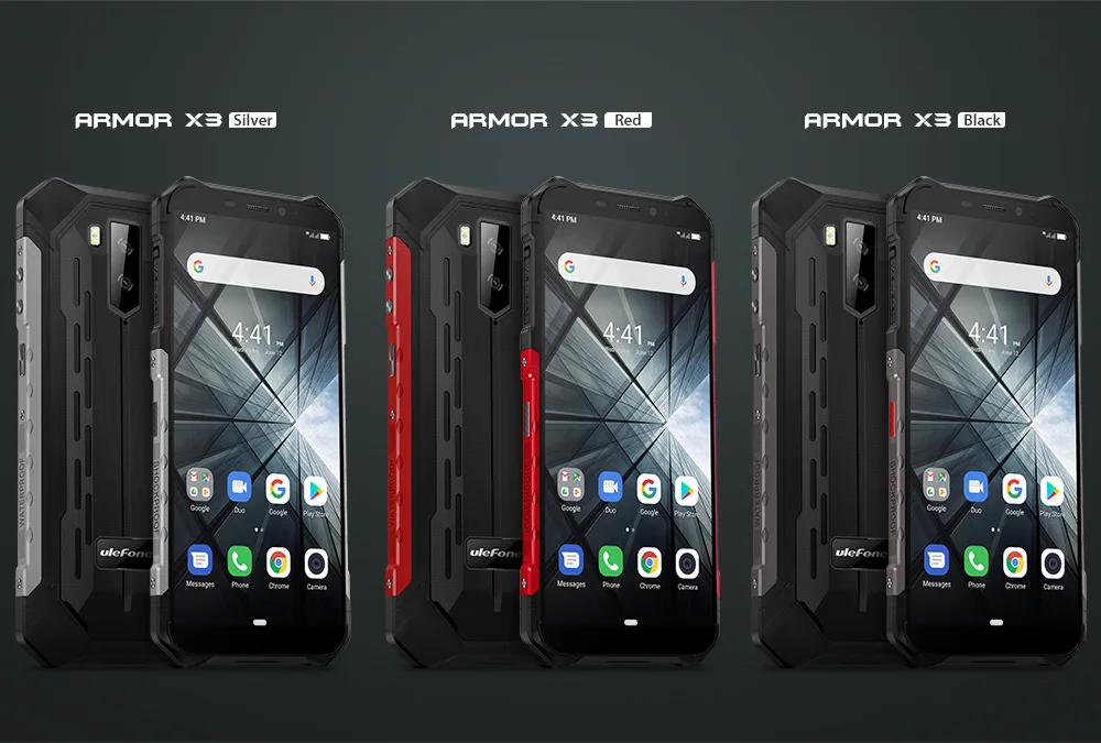 Ulefone Armor X3 мобильный телефон Android 9,0 IP68 Водонепроницаемый 2 ГБ 32 ГБ MT6580 5," HD+ 8MP 5000 мАч face ID 3g смартфон