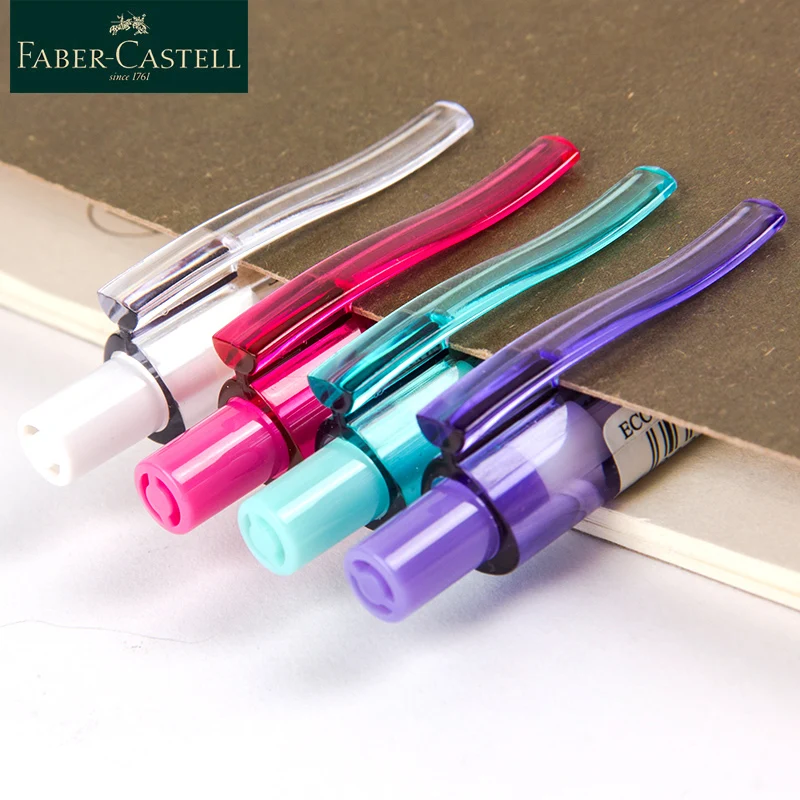 Faber-Castell Mechanical Pencil 0.5MM Lead Core 1Piece Traingle Pen Anti-slip Design Cute For School Supplies With 4Color | Канцтовары