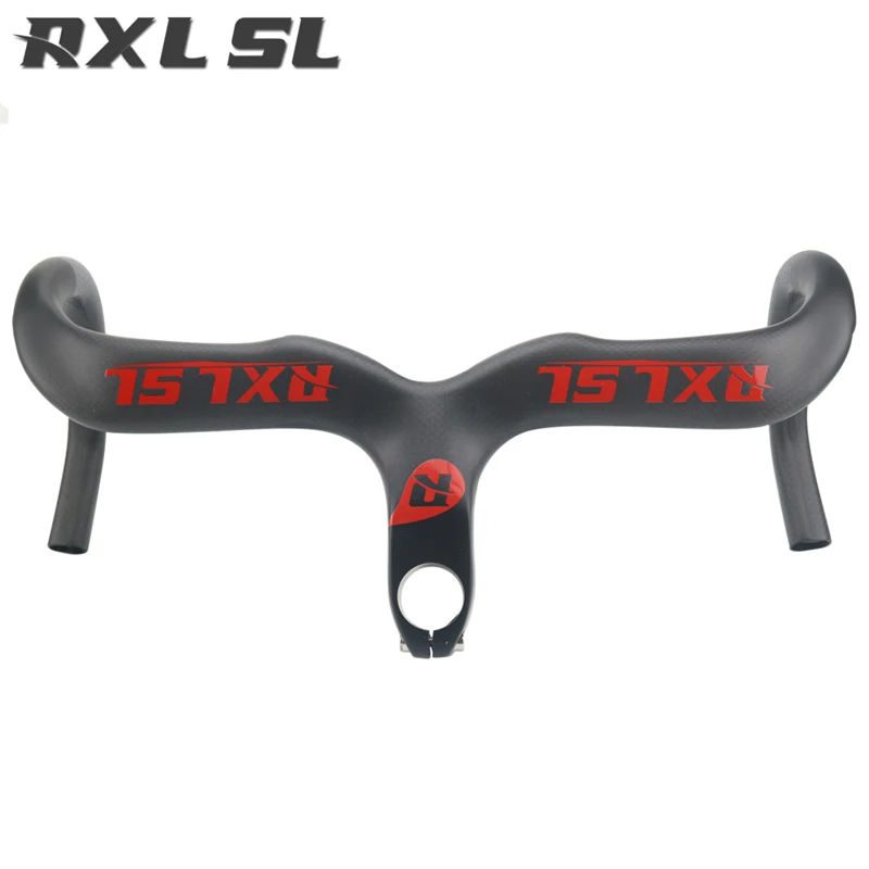 RXL SL велосипедный Интегрированный руль 28 6 углеродный велосипед дорожный 3K