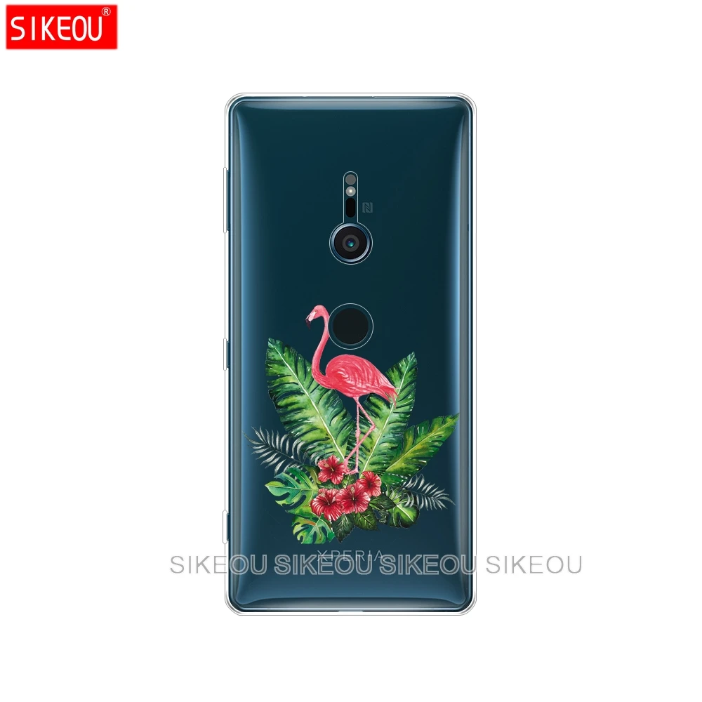 Silicone Soft Clear TPU For Sony Xperia XZ2 Case for Compact Cover XZ1 /XZ1 Compact/XZ Premium Cases coque |