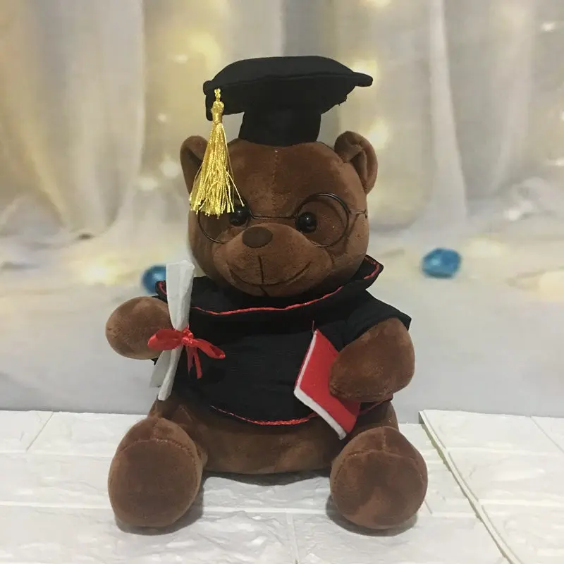 23cm/28cm/35cm Lovely Teddy Bear Plush Animals Toys Stuffed Dr. Birthday Gifts Kids Girls Graduation | Игрушки и хобби
