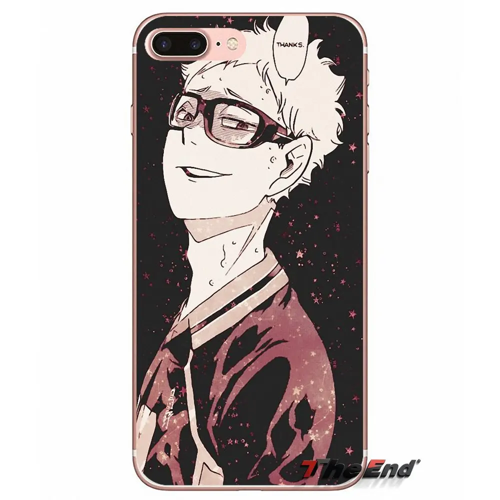 Чехол для Huawei G7 G8 Ascend P7 P8 P9 Lite Honor 4C 5X 5C 6X Mate 7 8 9 Y3 Y5 Y6 II Pro tsukishima kei Haikyuu anime series|case