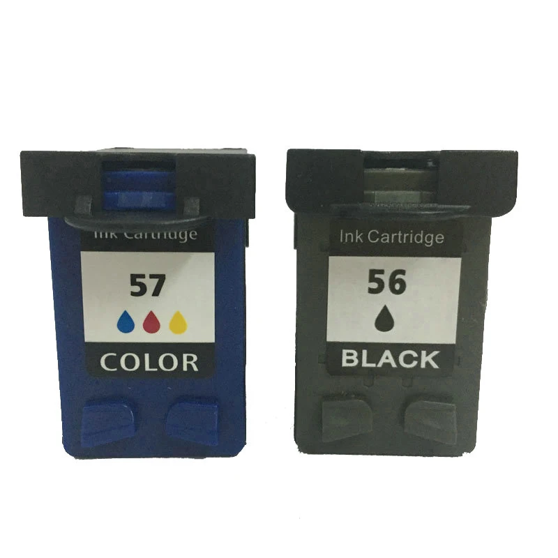 Совместимый сменный чернильный картридж vilaxh 56 57 для HP Officejet 4110 4255 4256 5510 5608 Deskjet 450Ci
