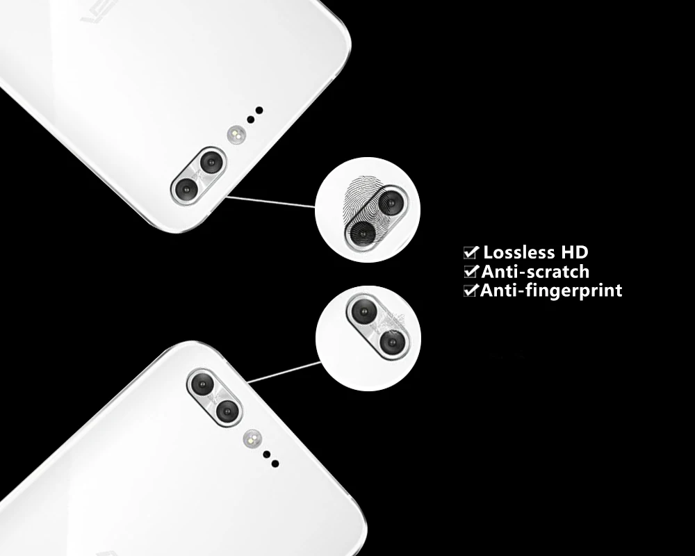 Ультратонкая Защитная пленка для задней камеры из закаленного стекла Asus Zenfone 4 Max