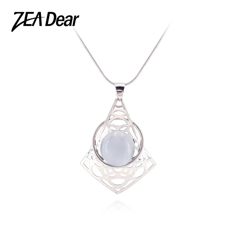 

ZEADear Jewelry Fashion Jewelry 2021 High Quality Exquisite Necklace Pendant For Women Zircon Water Drop For Party Wedding Gift