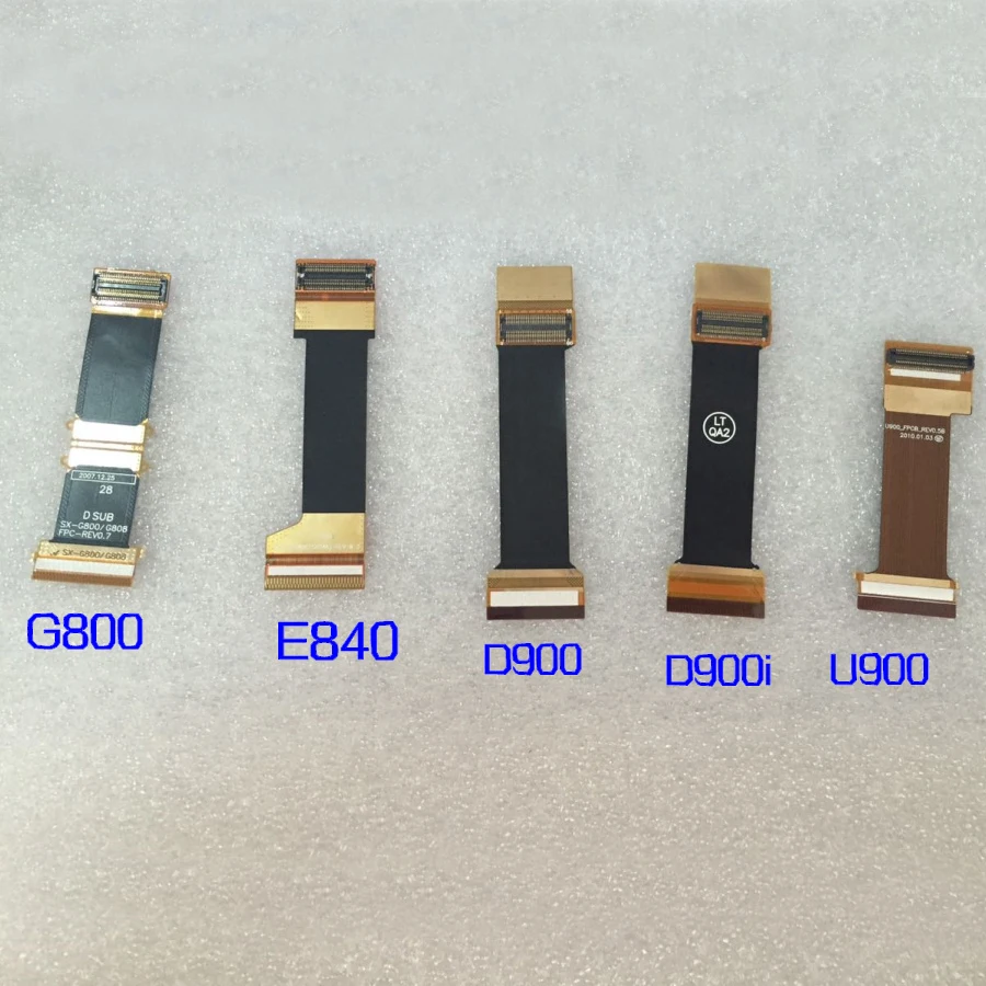 Разъем для ЖК экрана гибкий кабель FPC Samsung G800/G808 E840/E848 D900/D908 D900I/D908I U900/U908|Шлейфы