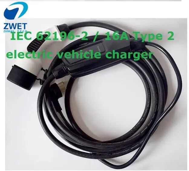 DUOSIDA IEC 62196 стандартный тип 2 НОВОЕ ЭЛЕКТРИЧЕСКОЕ автомобильное зарядное устройство EVSE Уровень 2 OEM IEC 62196-2/16A Тип 2 электрическое автомобильное зарядное устройство