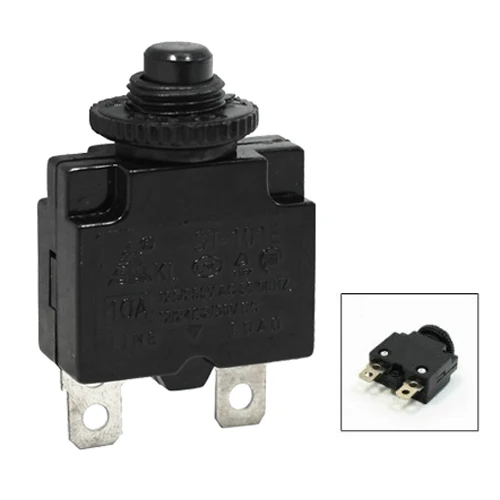 125/В переменного тока 50/60 Гц 10 А 2-контактные клеммы ST-101E AC DC переключатель |