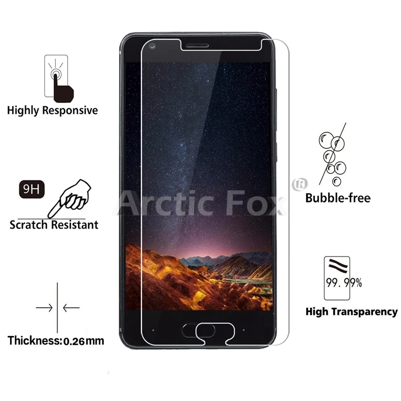 3 шт./лот закаленное Стекло Для DOOGEE X20 5 0 дюймов Экран протектор Защитная пленка