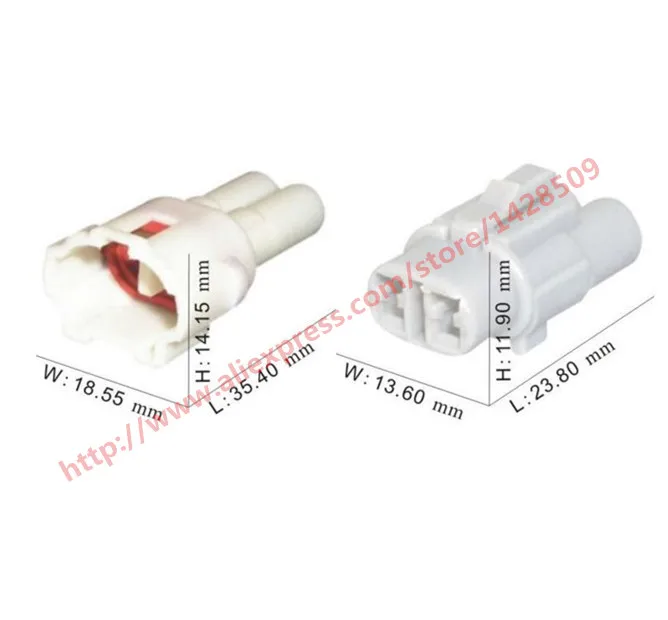 5 компл. 2 Pin Sumitomo Женский Мужской комплект авто разъем PA66 6180-2321 6187-2311 для Honda
