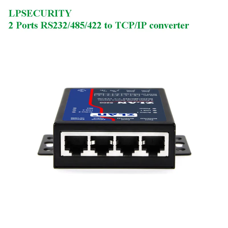 2 Последовательный порт в Ethernet конвертер/RS232/RS485/RS422 TCP/IP поддержка расширения