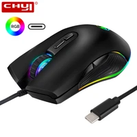 gaming mouse type c ergonomic 4 backlight modes up to 3200 dpi rgb wired gaming mice for overwatch