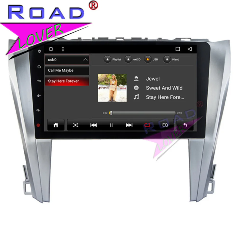Roadlover Android 8 1 автомобильный медиа центр Авторадио для Toyota Camry 2015 Стерео GPS
