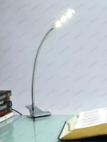 3w 31w led bedside desk reading lamp clamp clip office study light bulb onoff switch flexible new