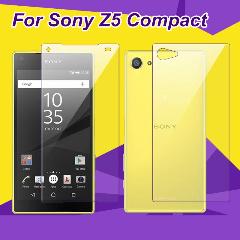 HOT Original 9H High Quality Tempered Glass Protective Film Explosion-proof Screen Protector for Sony Xperia Z5 Compact mini | Мобильные