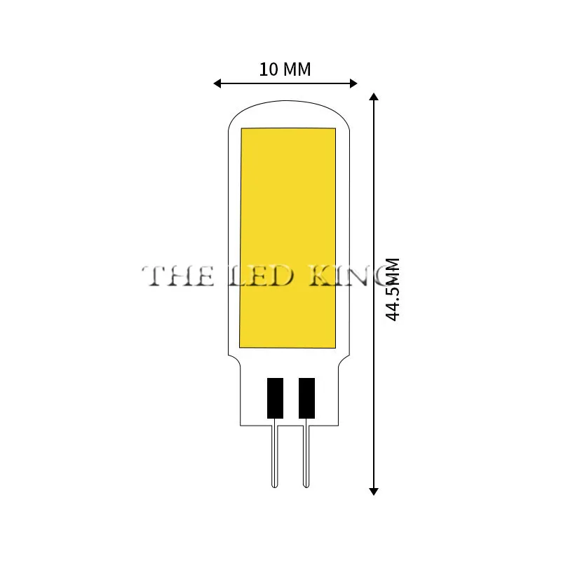 Новый G9 светодиодный светильник с регулируемой яркостью 110V 220V G4 COB лампа Стекло