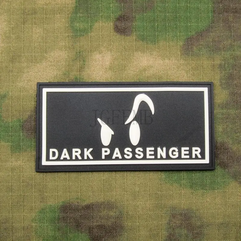Черный фон белый дизайн Devgru SealTeam Smiley Face Morale Dark paspassenger 3D ПВХ патч значки PB1239|patch