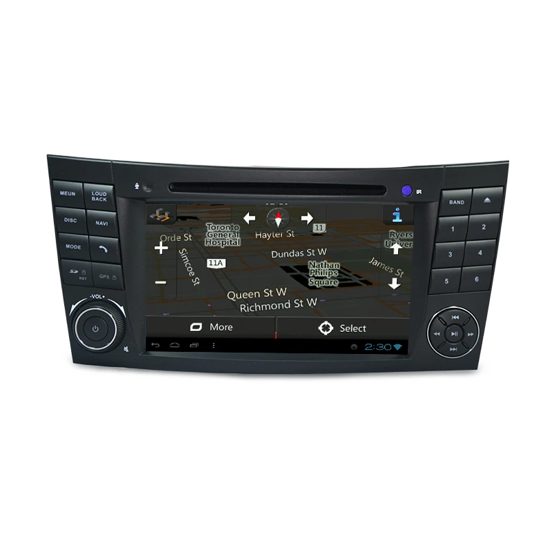 2016 Новый 2 Din Dvd-плеер Автомобиля Для Mercedes-Benz E Class W211 W209 W219 Радио Стерео Система