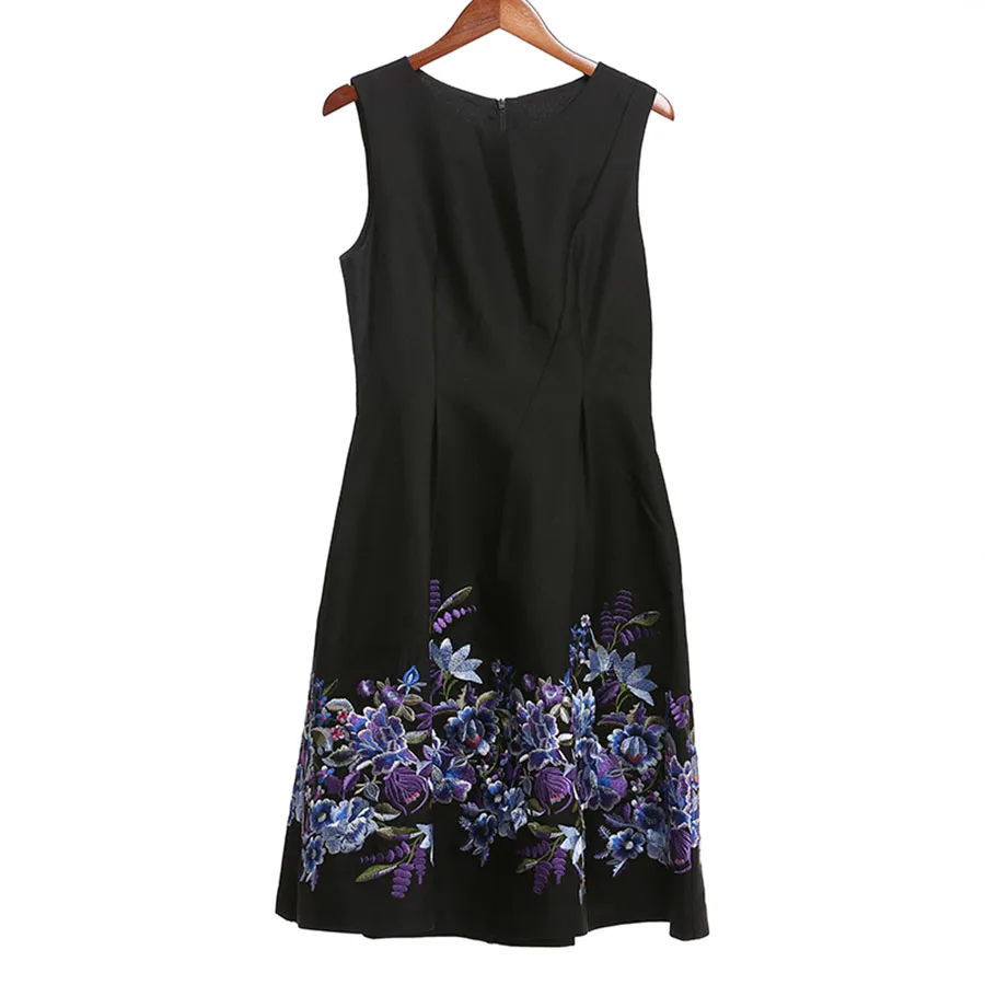 Жилет элегантный Платья для женщин в начале осени 2017 трапециевидной формы без