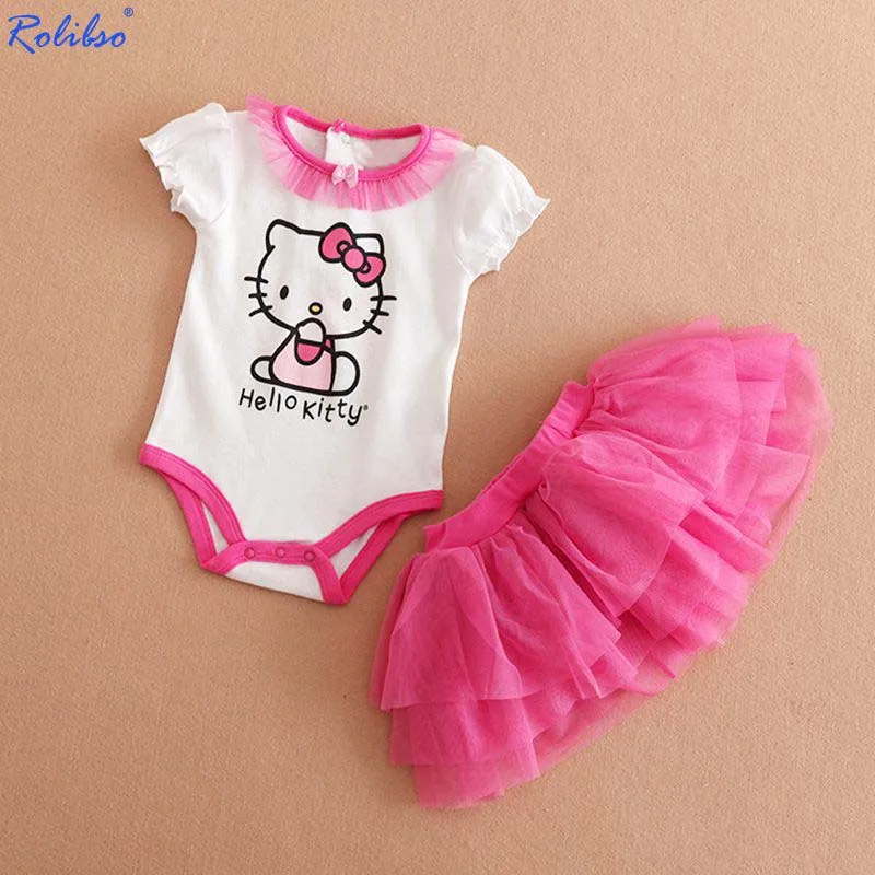 Высококачественный хлопковый цветной Белый Детский комбинезон с милым принтом +