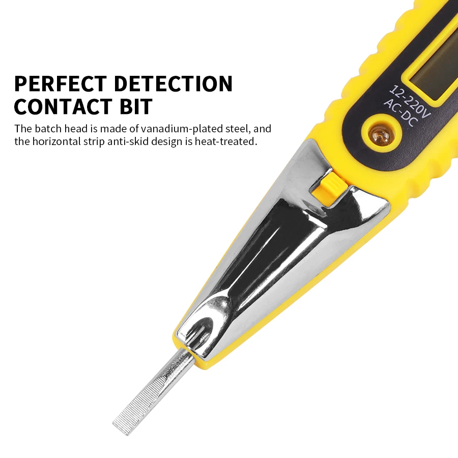 Бесконтактный Электрический тест ручка цифровой детектор напряжения тестер