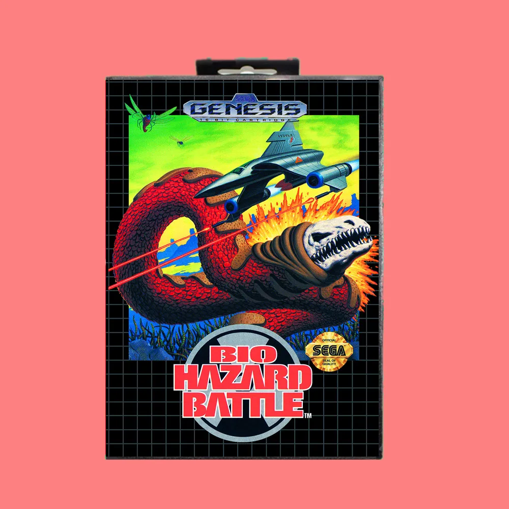 Био Азаз битва 16 бит MD игровая карта включает розничную коробку для Sega Genesis & Mega