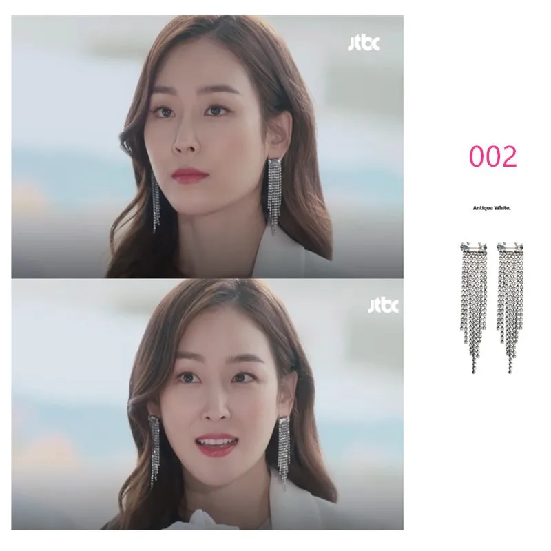 Серьги в Корейском стиле Seo Hyeon Jin|Серьги-подвески| |