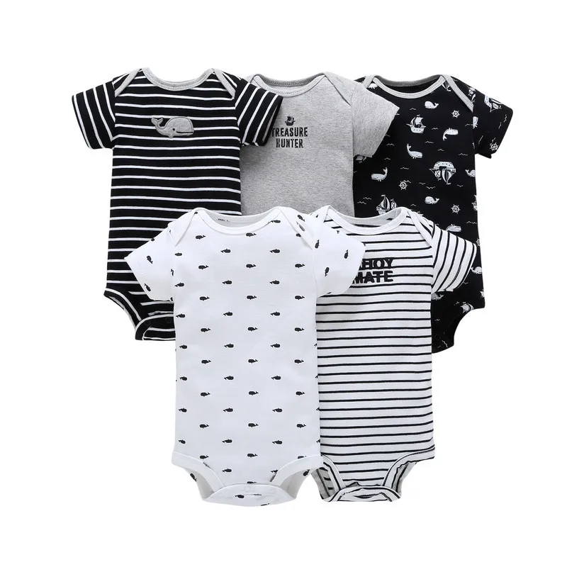2019 г. комплект боди 5 шт. в партии Carter's design летняя одежда с коротким рукавом для