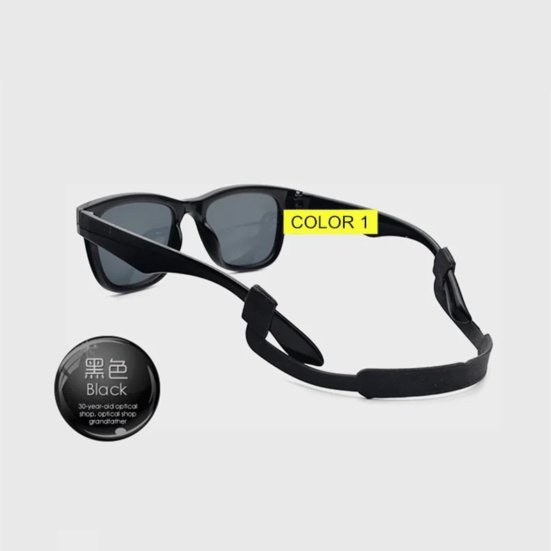 ПРОВОДКА ДЛЯ ОЧКОВ ИЗ ГИБКОГО СИЛИКОНА SUMONDY, КАЧЕСТВЕННАЯ И АНТИСКИДНАЯ, ДЛЯ ЗАЩИТЫ ОЧКОВ ОТ ПАДЕНИЙ, МОДЕЛЬ G115