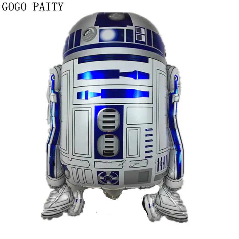 GOGO PAITY Kostenloser versand Star Wars Globos R2 D2 фолиенбаллоны Partyzubehor баллоны с гелием Kinderspielzeug